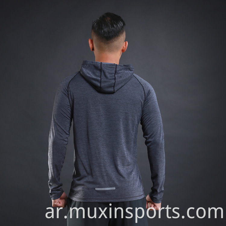 long sleeve workout hoodies for men